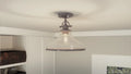 QUOIZEL, GRANT SEMI-FLUSH MOUNT, SEMI FLUSH MOUNT LIGHT
