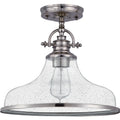 QUOIZEL, GRANT SEMI-FLUSH MOUNT, SEMI FLUSH MOUNT LIGHT
