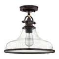QUOIZEL, GRANT SEMI-FLUSH MOUNT, SEMI FLUSH MOUNT LIGHT