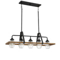QUOIZEL, GUILFORD ISLAND CHANDELIER, LINEAR LIGHT
