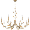 QUOIZEL, HEIRESS CHANDELIER, CHANDELIER LIGHT