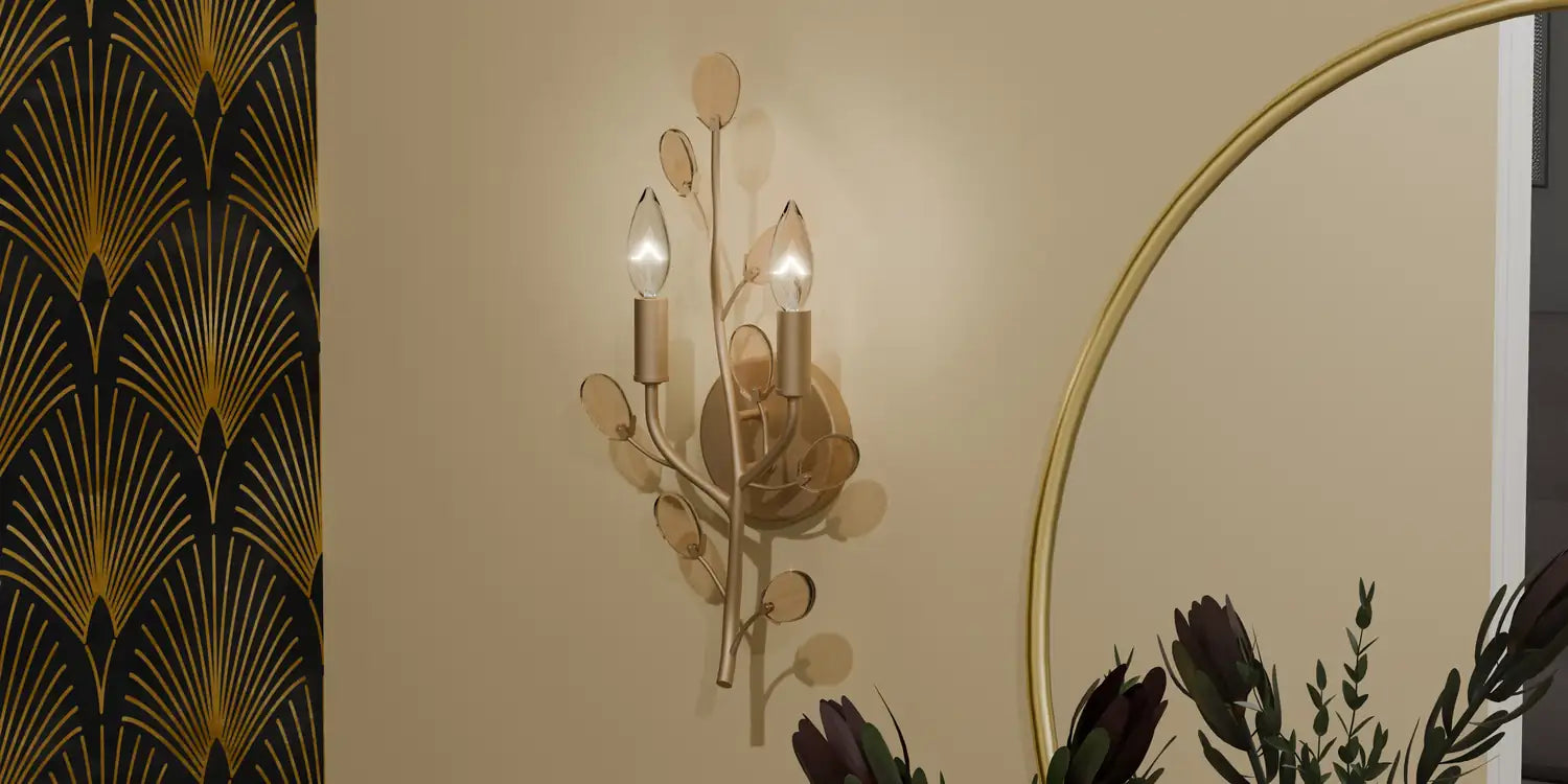 QUOIZEL, HEIRESS WALL SCONCE, WALL SCONCES