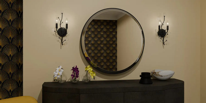 QUOIZEL, HEIRESS WALL SCONCE, WALL SCONCES