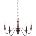 QUOIZEL, HOLBROOK CHANDELIER, CHANDELIER LIGHT