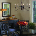 QUOIZEL, HOLBROOK CHANDELIER, CHANDELIER LIGHT