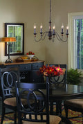 QUOIZEL, HOLBROOK CHANDELIER, CHANDELIER LIGHT