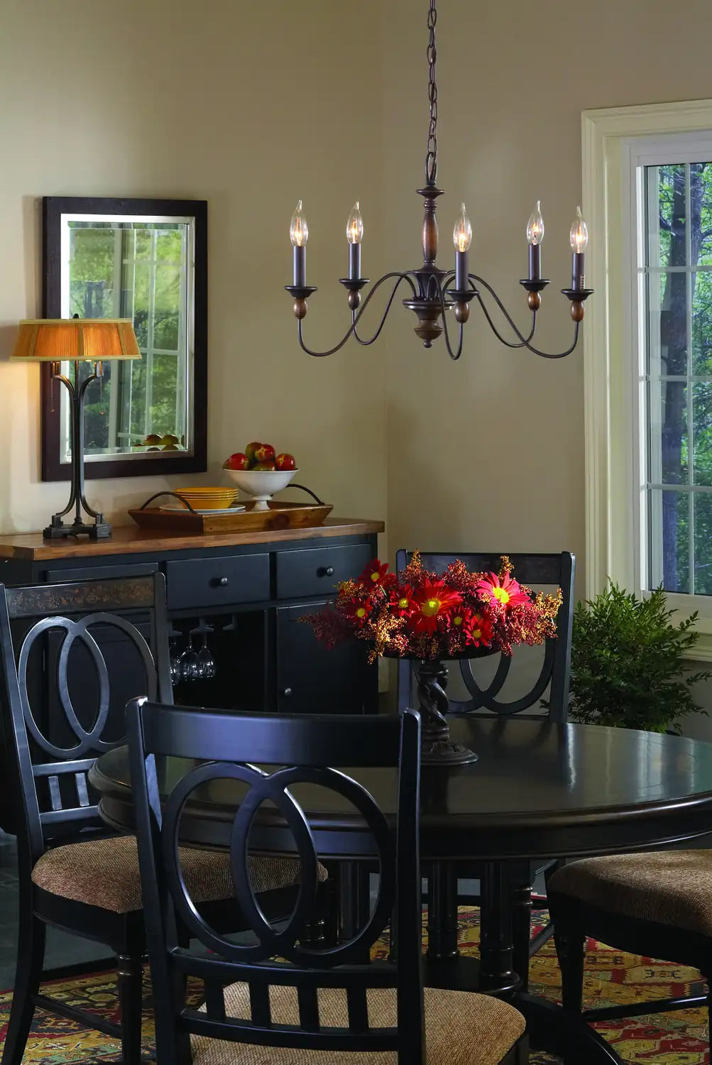 QUOIZEL, HOLBROOK CHANDELIER, CHANDELIER LIGHT