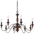 QUOIZEL, HOLBROOK CHANDELIER, CHANDELIER LIGHT