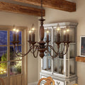 QUOIZEL, HOLBROOK CHANDELIER, CHANDELIER LIGHT
