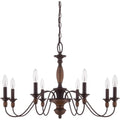 QUOIZEL, HOLBROOK CHANDELIER, CHANDELIER LIGHT