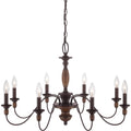 QUOIZEL, HOLBROOK CHANDELIER, CHANDELIER LIGHT