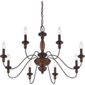 QUOIZEL, HOLBROOK CHANDELIER, CHANDELIER LIGHT