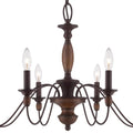QUOIZEL, HOLBROOK CHANDELIER, CHANDELIER LIGHT