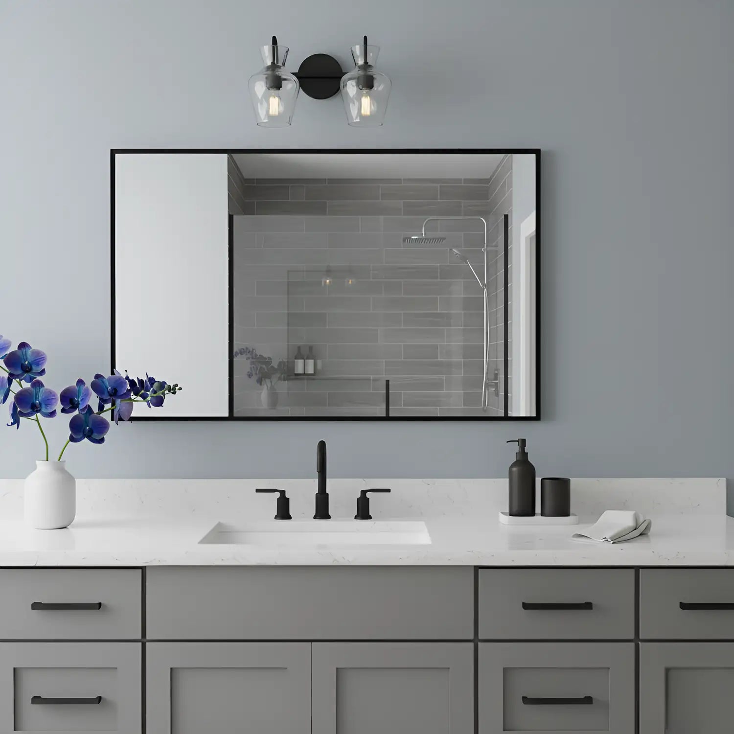 QUOIZEL, HOLLIS BATH LIGHT, BATH VANITY LIGHT
