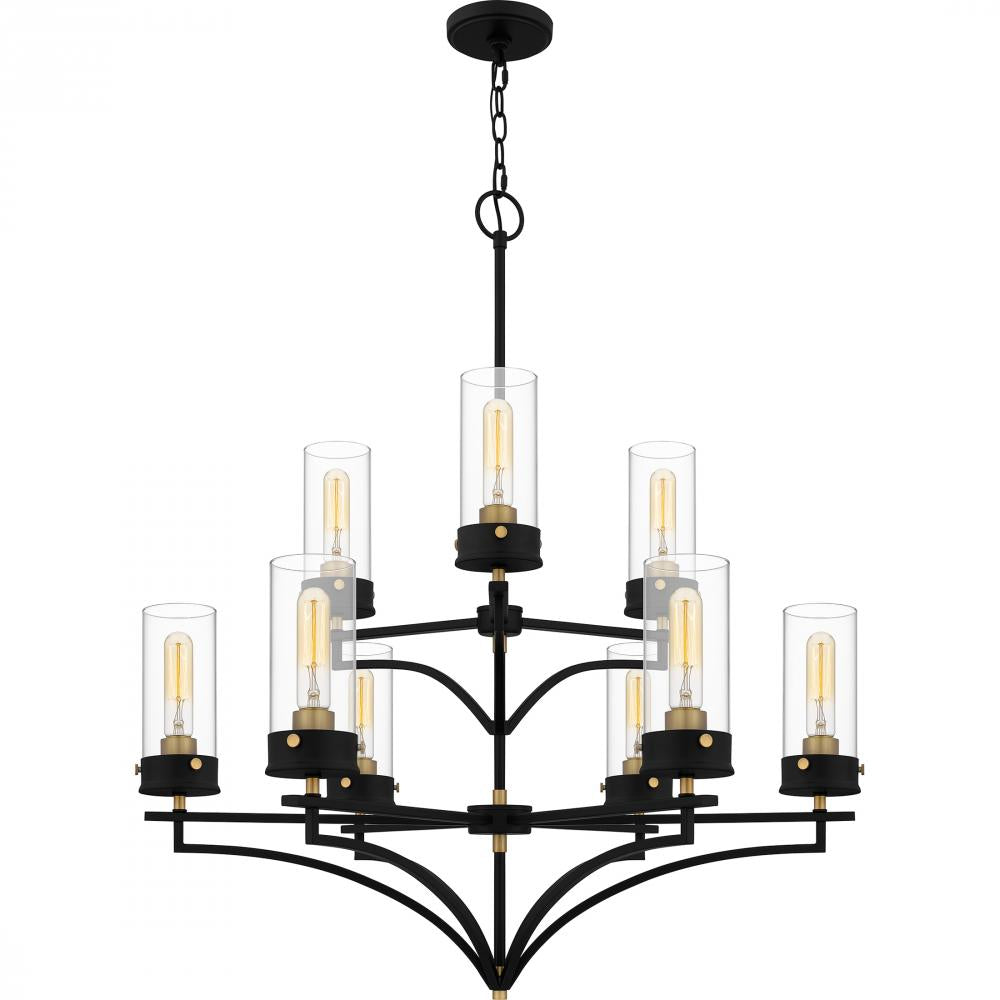 QUOIZEL, HILLSIDE CHANDELIER, CHANDELIER LIGHT