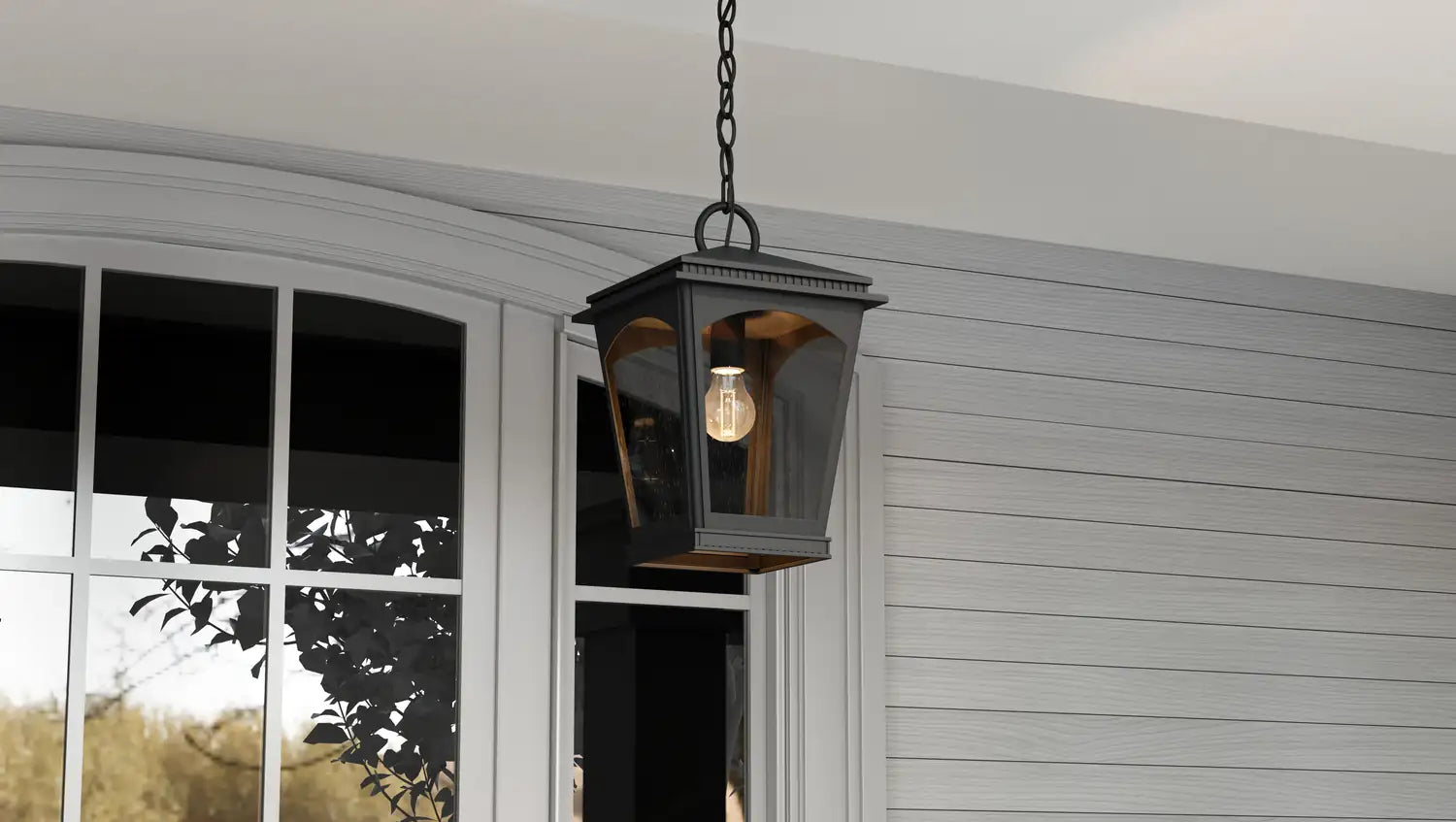QUOIZEL, HUCK OUTDOOR LANTERN, OUTDOOR CEILING LIGHTS