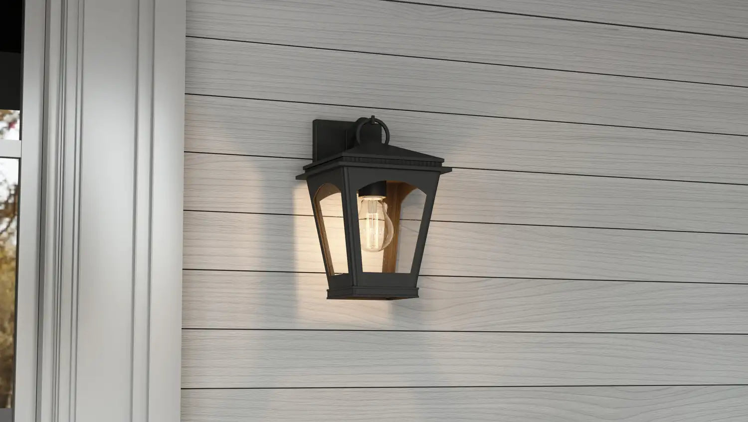 QUOIZEL, HUCK OUTDOOR LANTERN, OUTDOOR CEILING LIGHTS