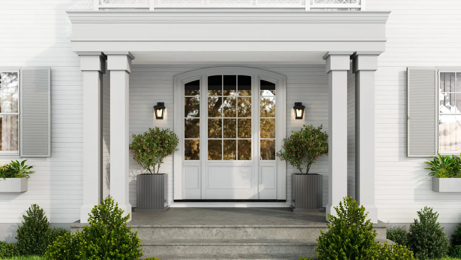 QUOIZEL, HUCK OUTDOOR LANTERN, OUTDOOR CEILING LIGHTS