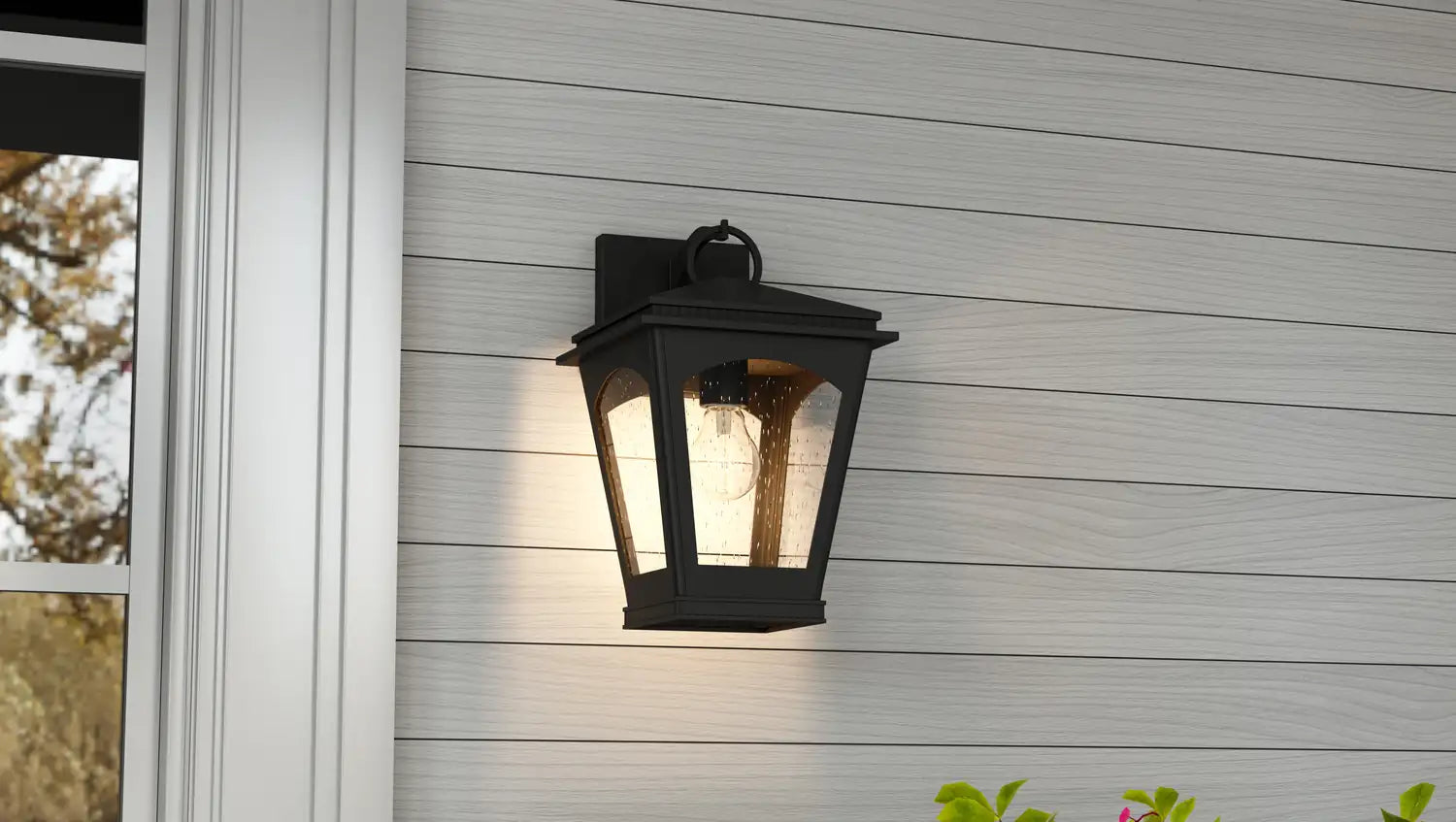 QUOIZEL, HUCK OUTDOOR LANTERN, OUTDOOR CEILING LIGHTS