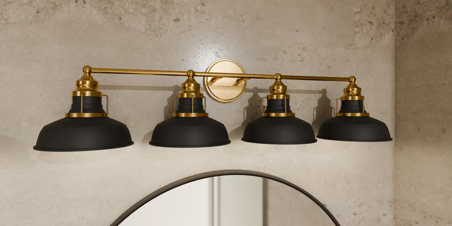 QUOIZEL, HUXLEY BATH LIGHT, BATH VANITY LIGHT