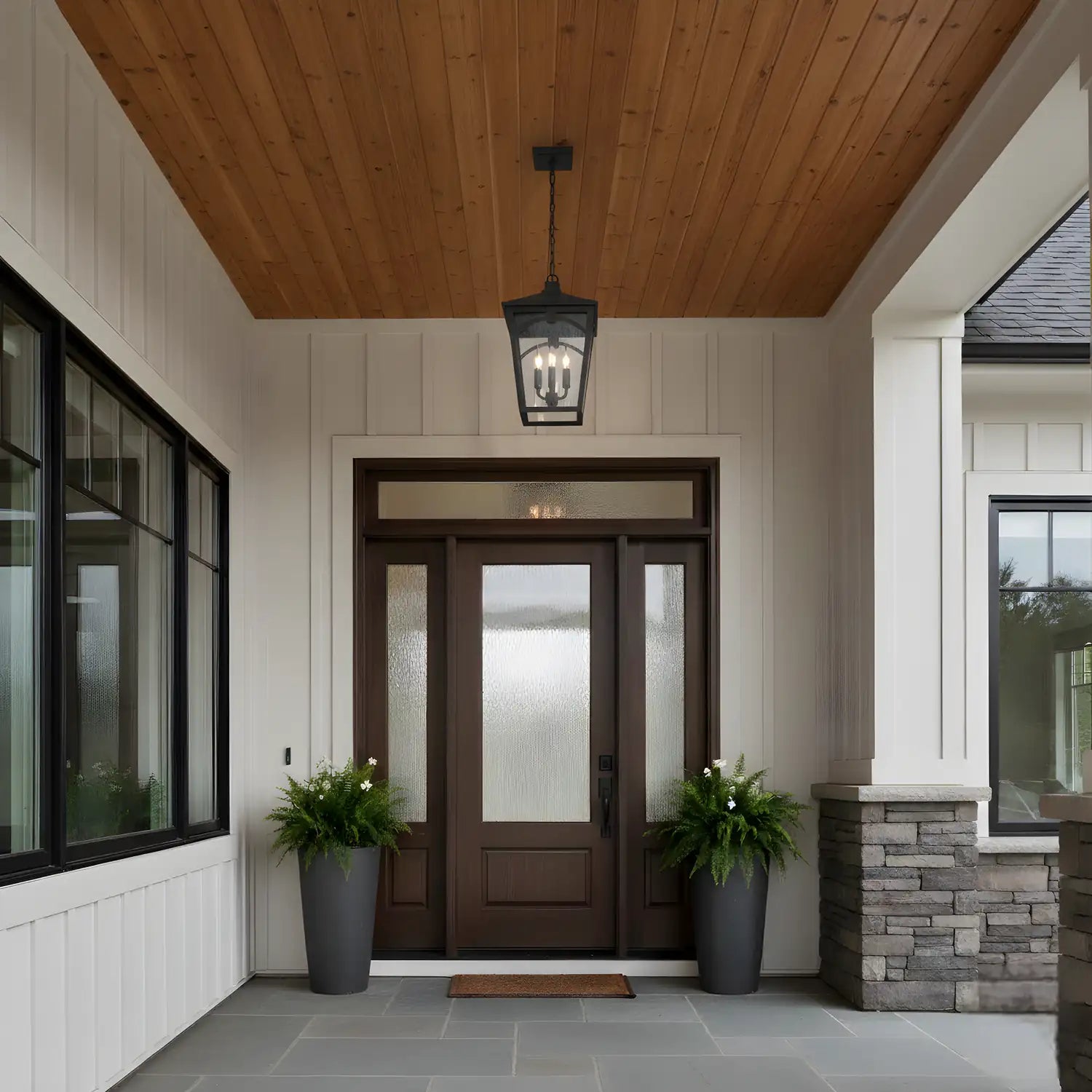 QUOIZEL, JAXON OUTDOOR LANTERN, OUTDOOR CEILING LIGHTS
