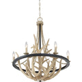 QUOIZEL, JOURNEY CHANDELIER, CHANDELIER LIGHT