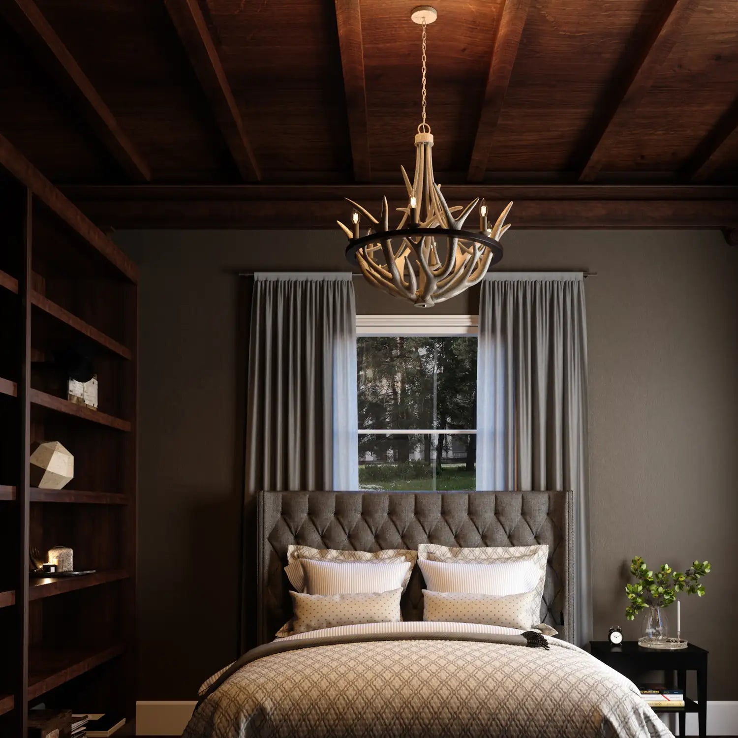 QUOIZEL, JOURNEY CHANDELIER, CHANDELIER LIGHT