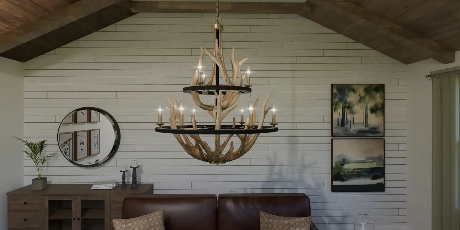 QUOIZEL, JOURNEY CHANDELIER, CHANDELIER LIGHT
