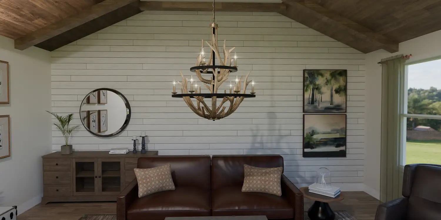 QUOIZEL, JOURNEY CHANDELIER, CHANDELIER LIGHT