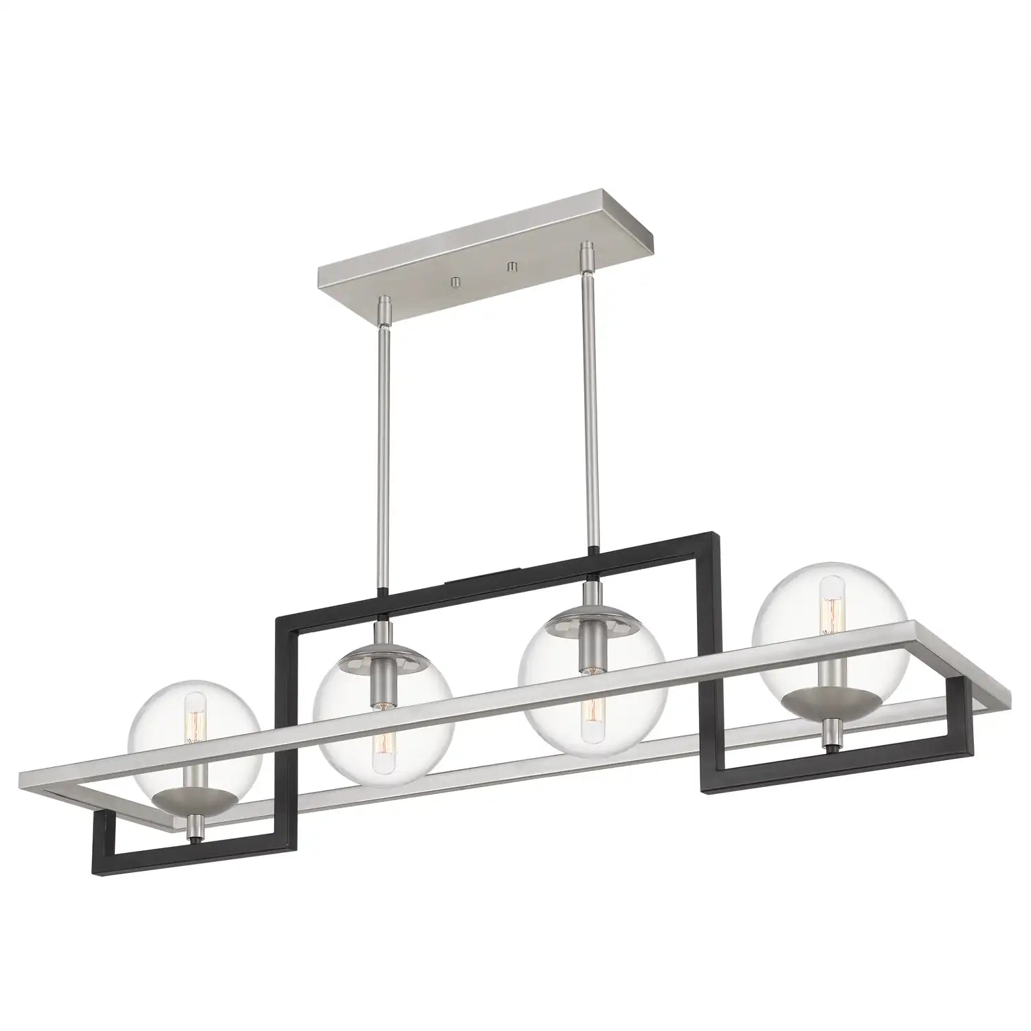QUOIZEL, KANE ISLAND CHANDELIER, LINEAR LIGHT