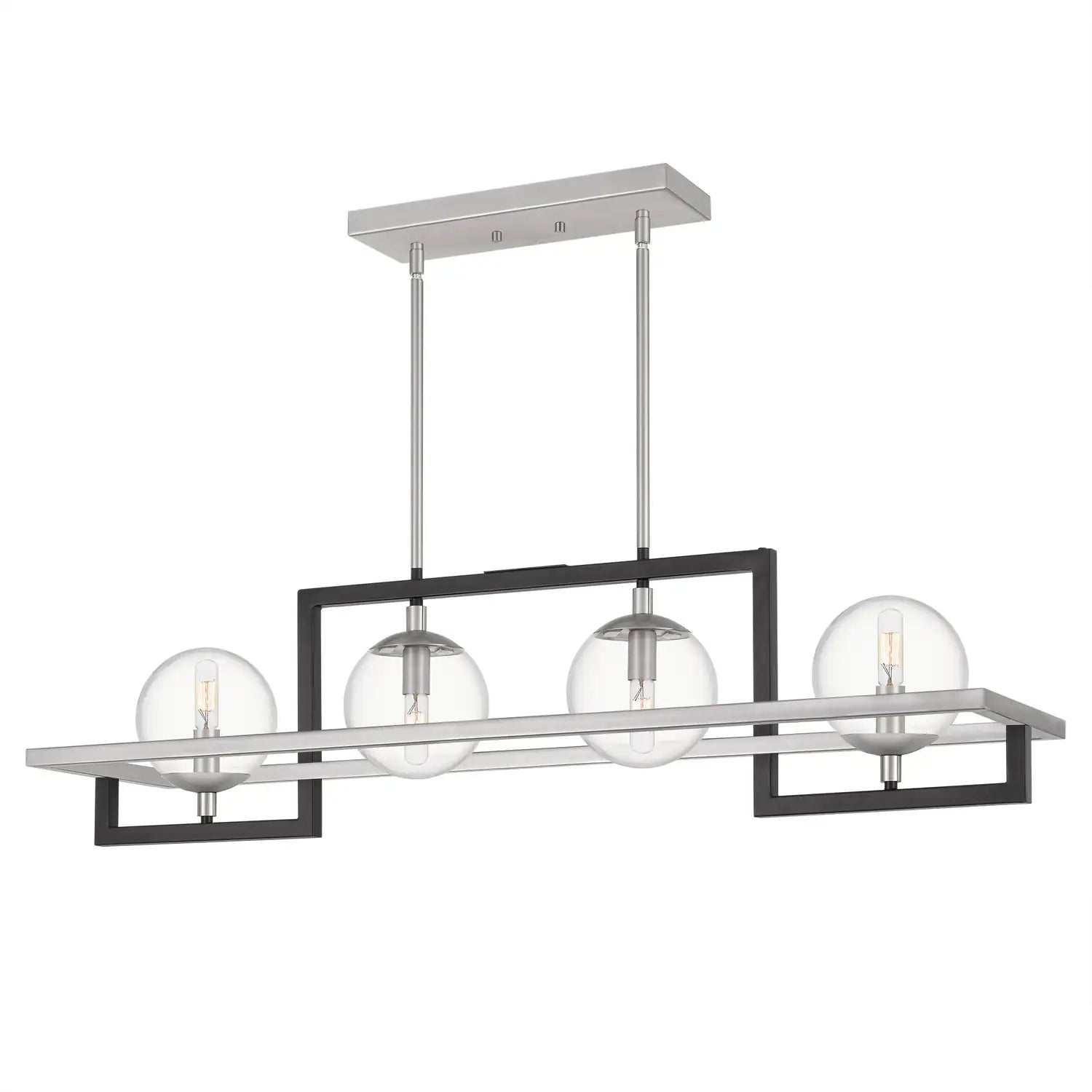 QUOIZEL, KANE ISLAND CHANDELIER, LINEAR LIGHT