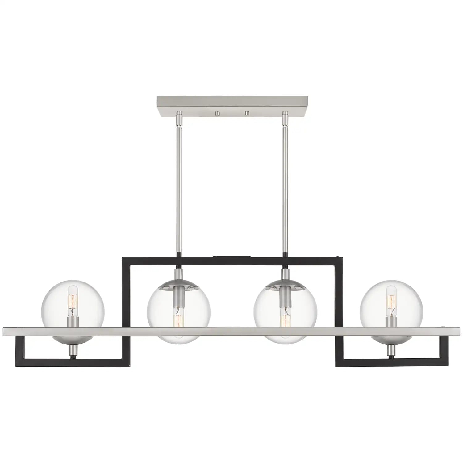 QUOIZEL, KANE ISLAND CHANDELIER, LINEAR LIGHT