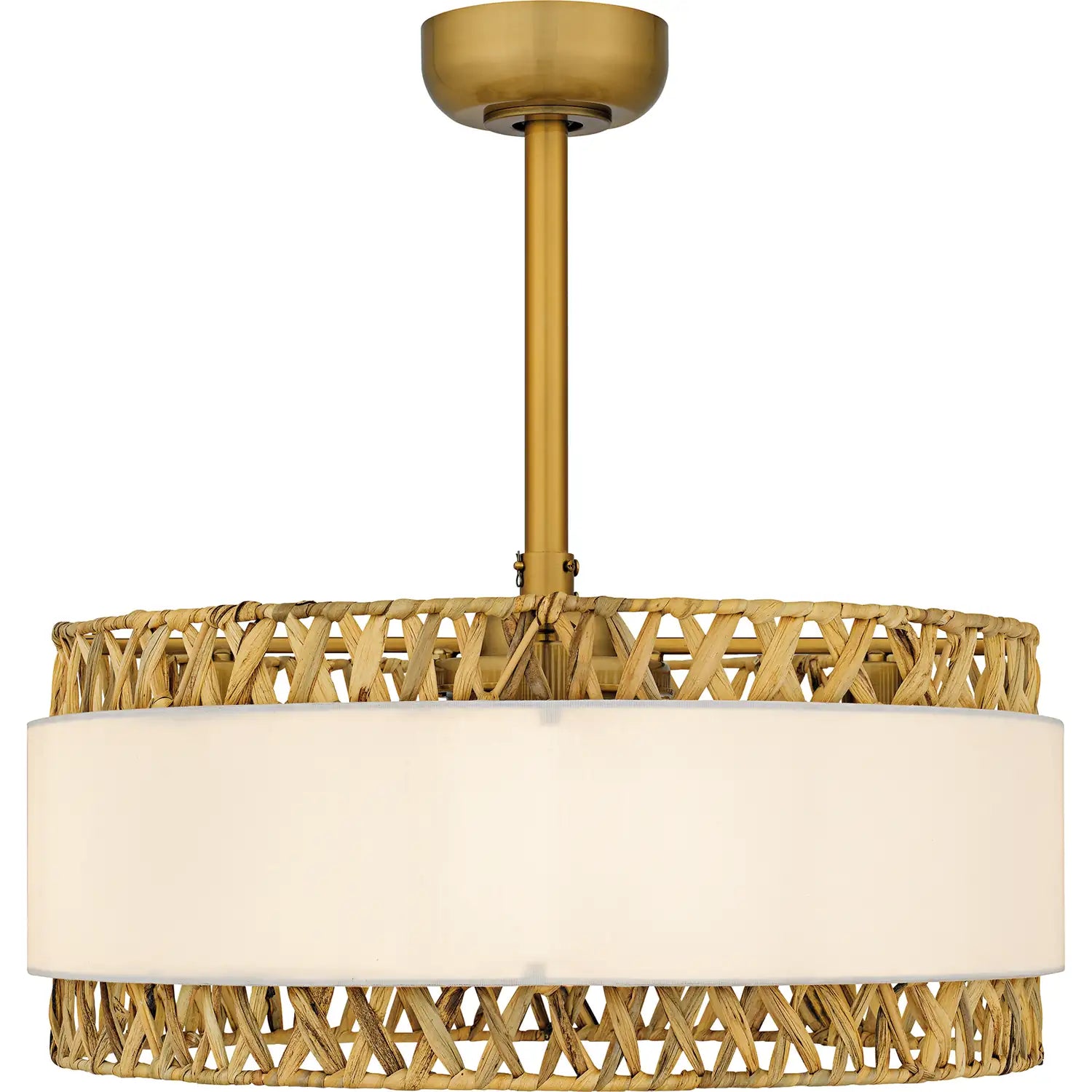 QUOIZEL, KATE FANDELIER, SEMI FLUSH MOUNT LIGHT