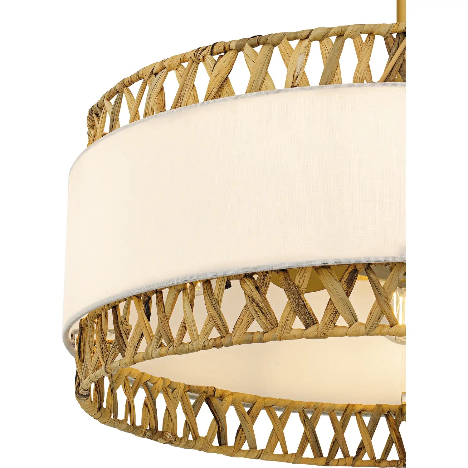 QUOIZEL, KATE FANDELIER, SEMI FLUSH MOUNT LIGHT
