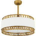 QUOIZEL, KATE FANDELIER, SEMI FLUSH MOUNT LIGHT