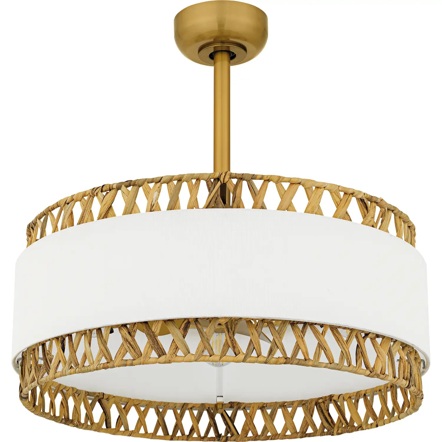 QUOIZEL, KATE FANDELIER, SEMI FLUSH MOUNT LIGHT