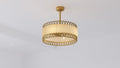 QUOIZEL, KATE FANDELIER, SEMI FLUSH MOUNT LIGHT