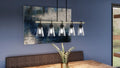 QUOIZEL, KINGSBRIDGE ISLAND CHANDELIER, LINEAR LIGHT