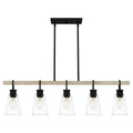 QUOIZEL, KINGSBRIDGE ISLAND CHANDELIER, LINEAR LIGHT