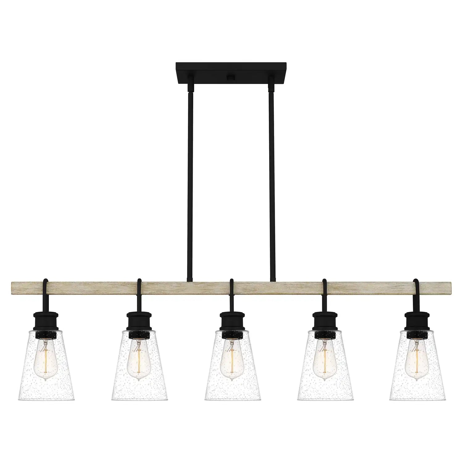 QUOIZEL, KINGSBRIDGE ISLAND CHANDELIER, LINEAR LIGHT