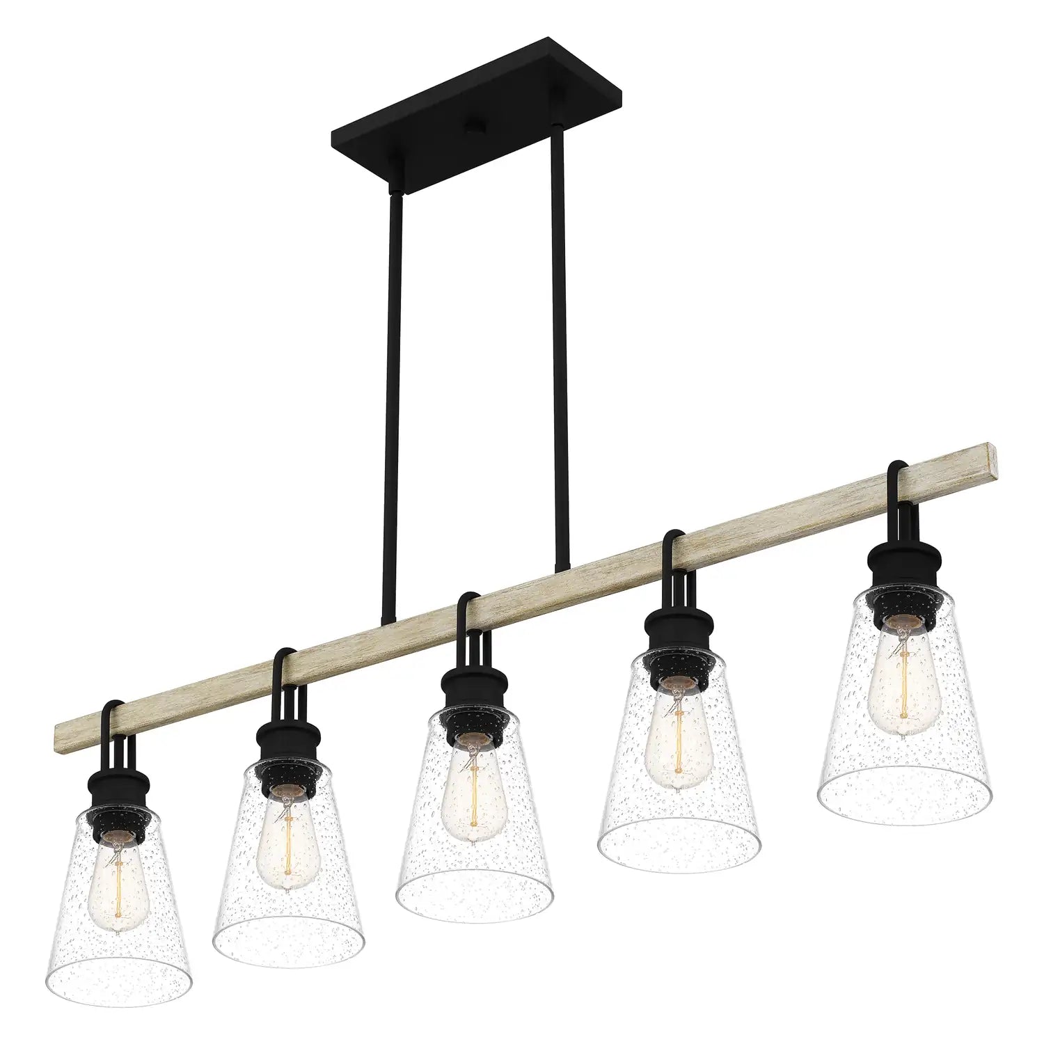 QUOIZEL, KINGSBRIDGE ISLAND CHANDELIER, LINEAR LIGHT
