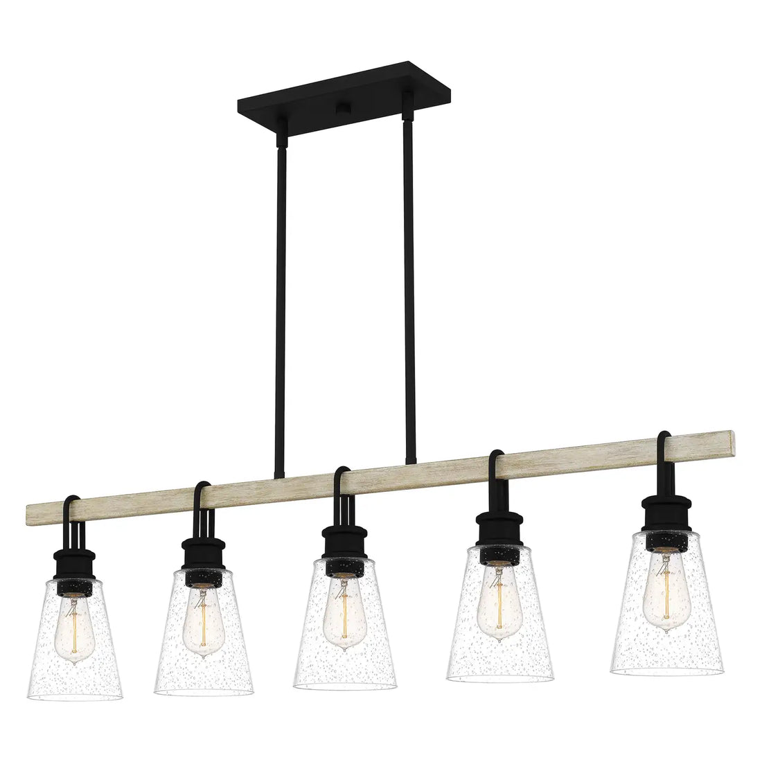QUOIZEL, KINGSBRIDGE ISLAND CHANDELIER, LINEAR LIGHT