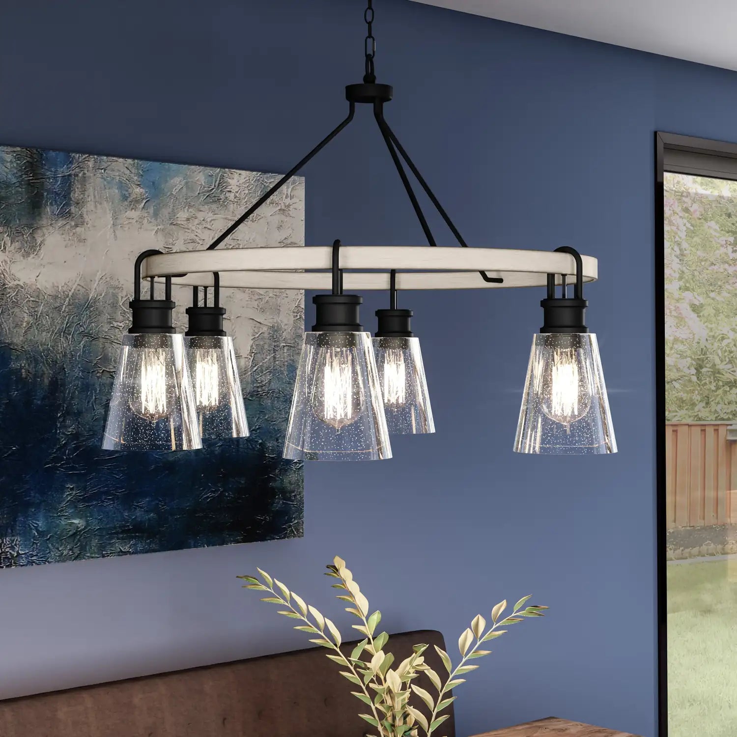 QUOIZEL, KINGSBRIDGE CHANDELIER, CHANDELIER LIGHT