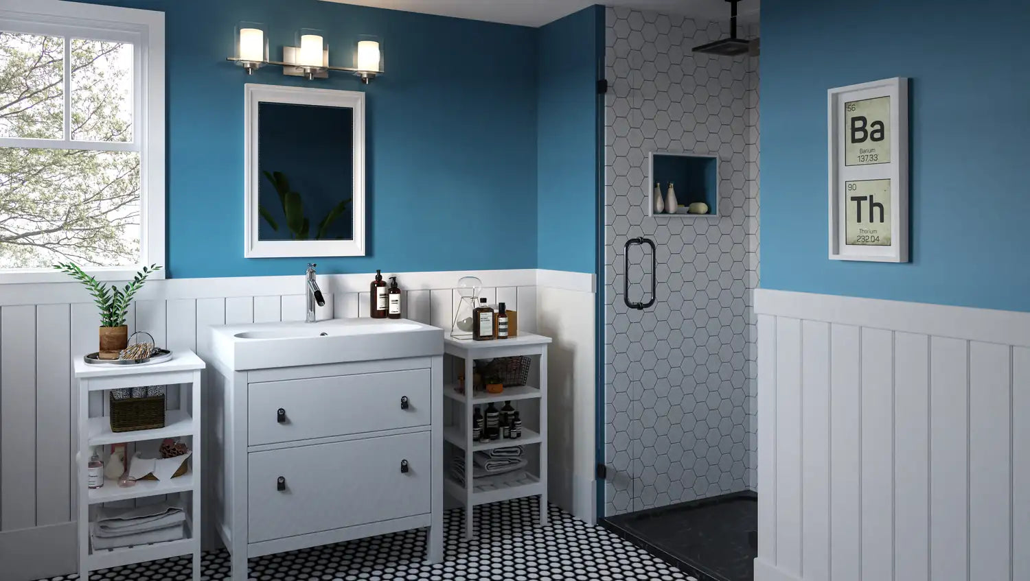QUOIZEL, KOLT BATH LIGHT, BATH VANITY LIGHT
