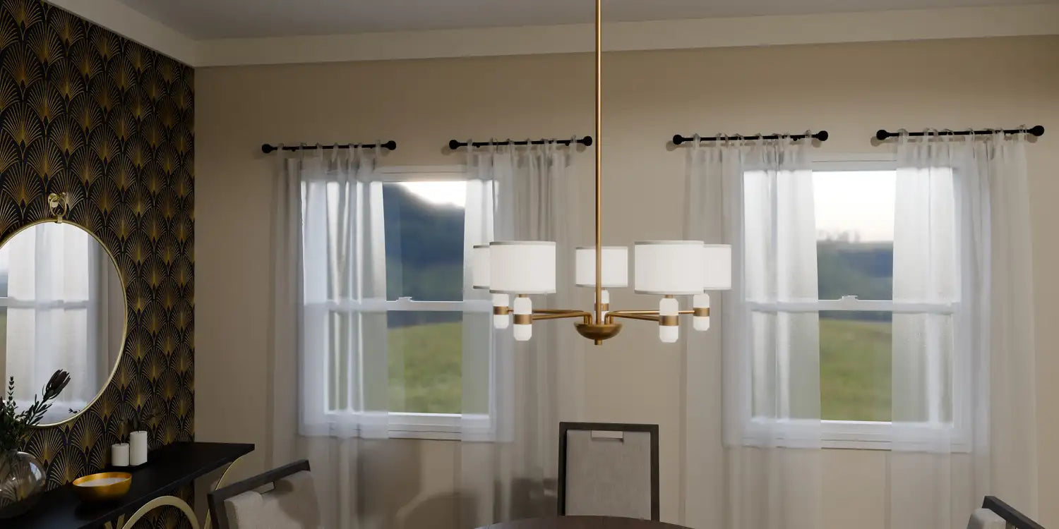 QUOIZEL, KIMBERLY CHANDELIER, CHANDELIER LIGHT