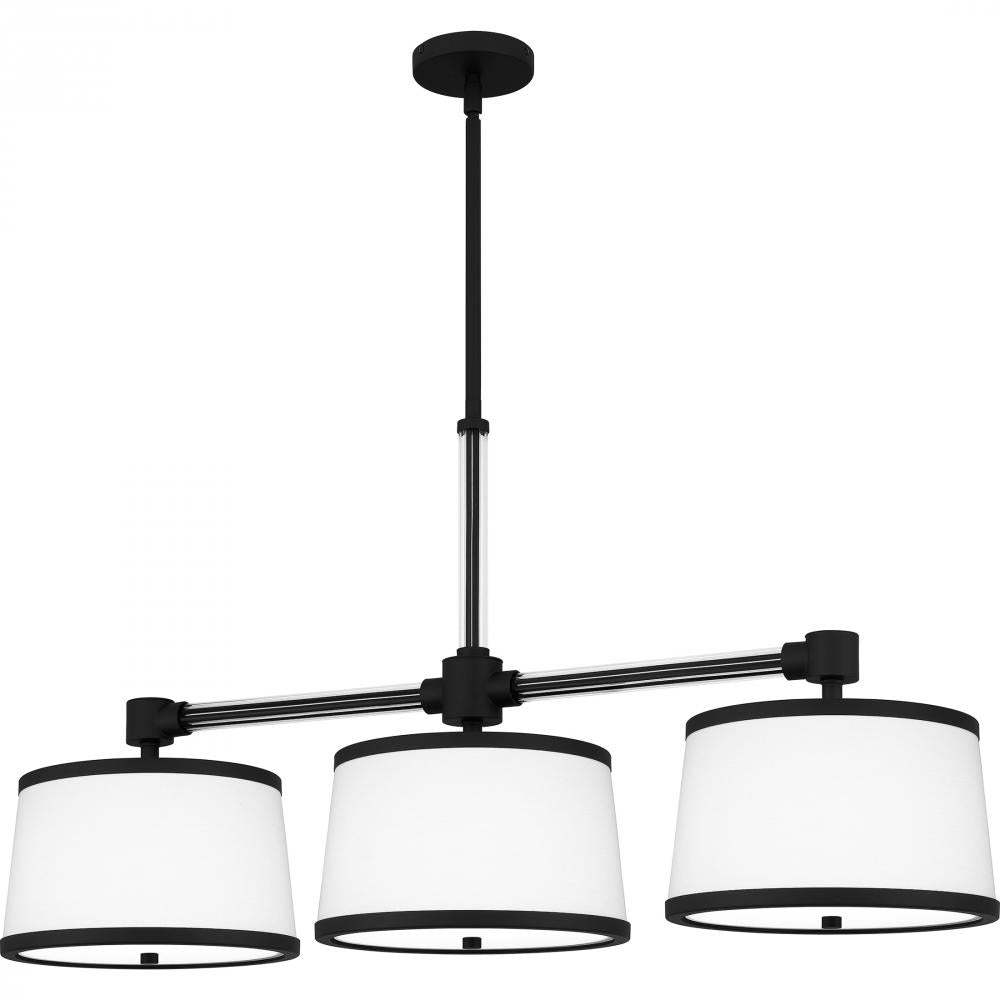 QUOIZEL, KYLEN ISLAND CHANDELIER, LINEAR LIGHT