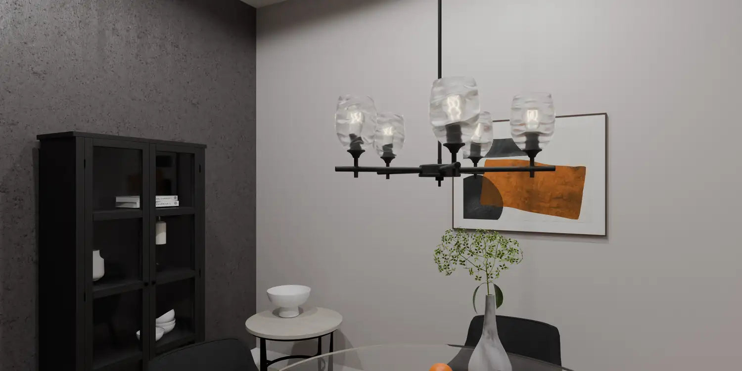 QUOIZEL, LUCY CHANDELIER, CHANDELIER LIGHT