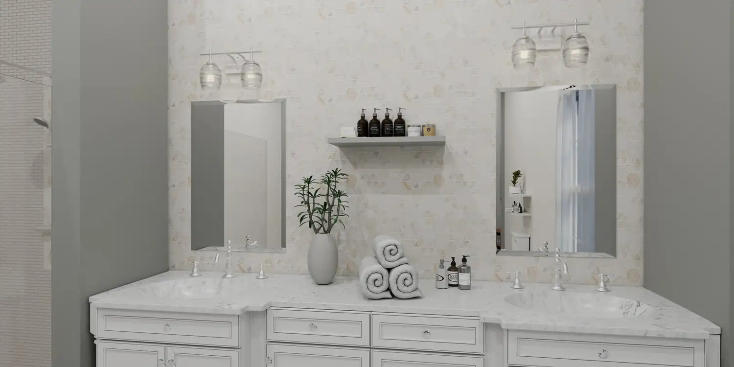 QUOIZEL, LUCY BATH LIGHT, BATH VANITY LIGHT