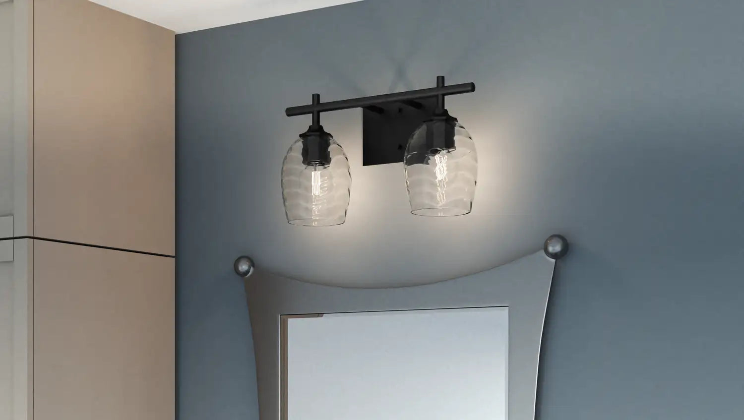QUOIZEL, LUCY BATH LIGHT, BATH VANITY LIGHT
