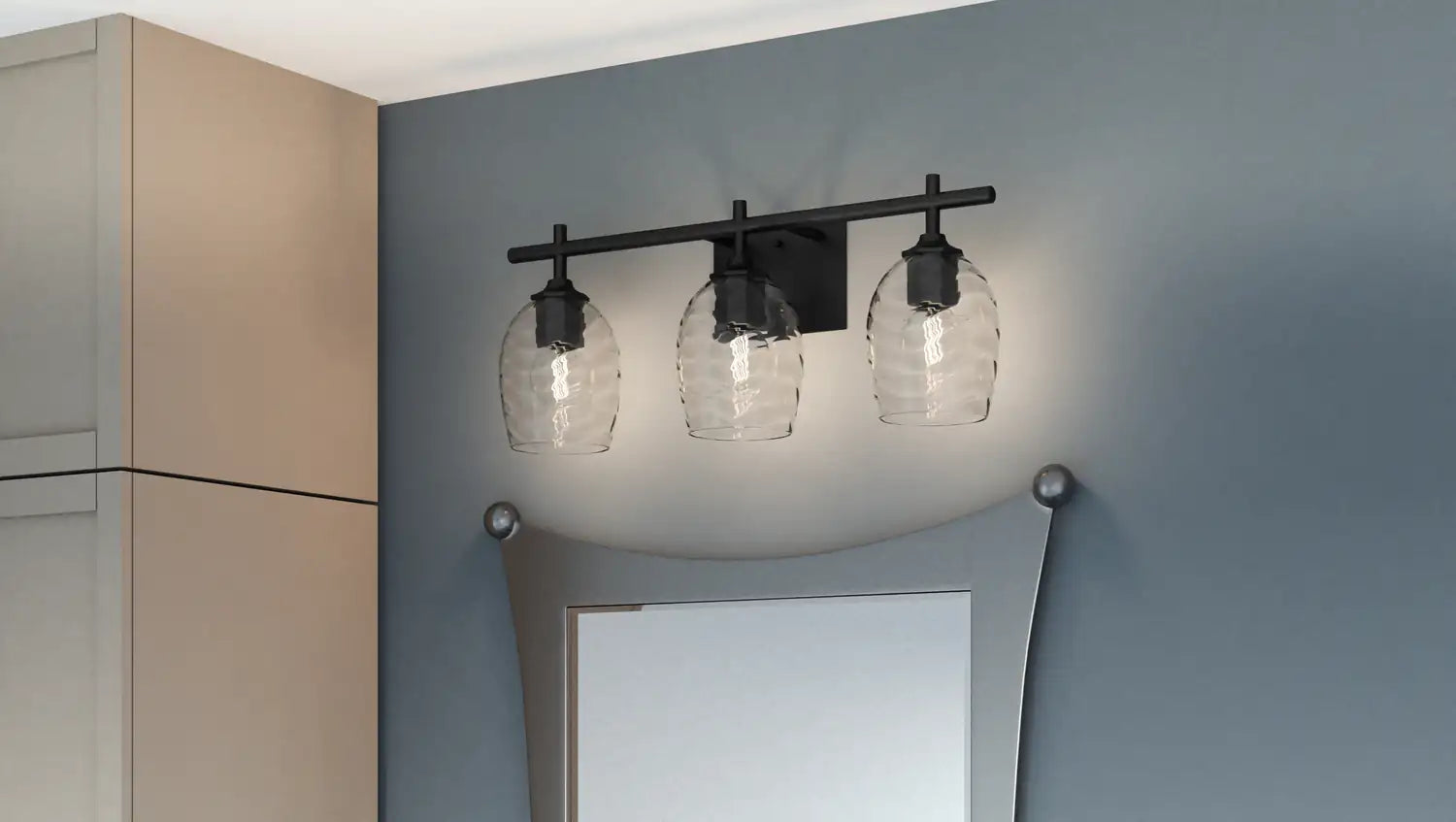 QUOIZEL, LUCY BATH LIGHT, BATH VANITY LIGHT